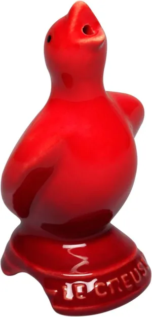 Le Creuset Stoneware Pie Bird, 3.25", Cerise