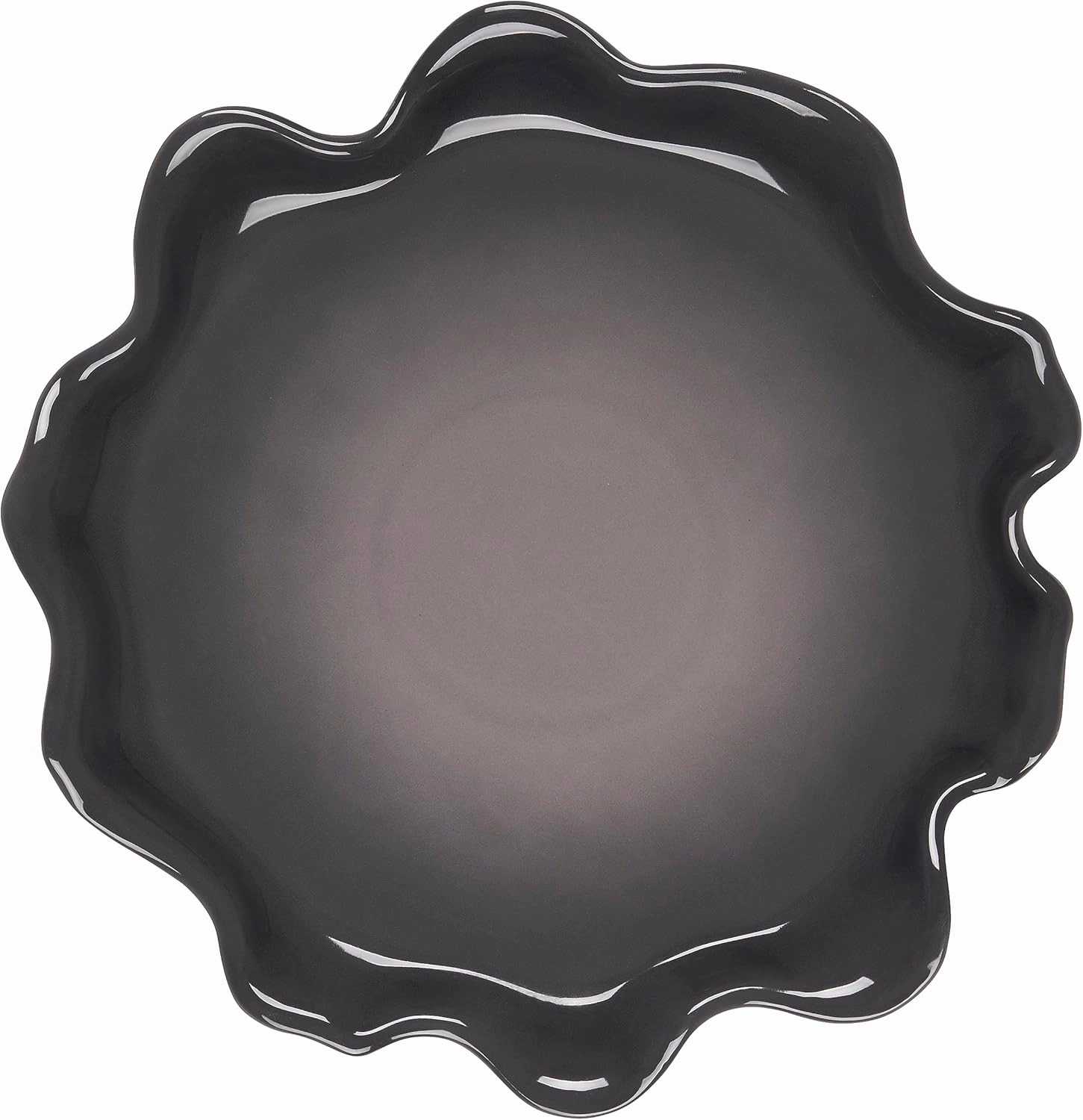 Le Creuset Stoneware Iris Collection Serving Platter, 14", Oyster