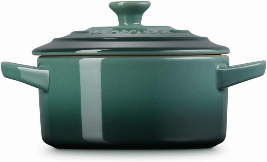 Le Creuset Stoneware Mini Round Cocotte, 8 oz., Artichaut