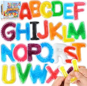 LESONG Autism Sensory Fidget Toys: ABC Learning Educational Montessori Toys, Quiet Fidgets for Classroom Calm Down Corner, Autistic Anxiety Relief