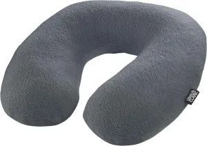 Lewis N. Clark Comfort Neck Travel Pillow: Airplane Pillow and Cervical Neck Pillow for Kids   Adults, Contour Pillow with Neck Support - Gray
