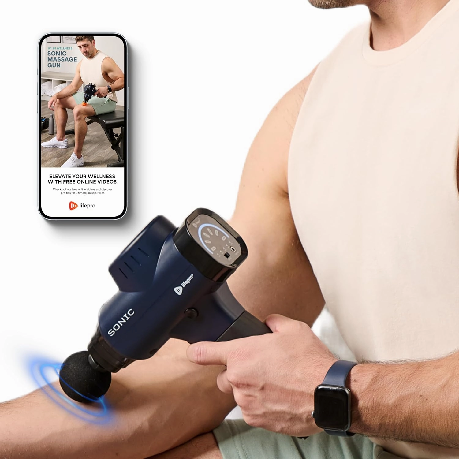 LifePro Massage Gun Holder