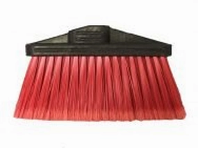 Light Sweep Upright Broom – 4″ Trim Red- Head Only