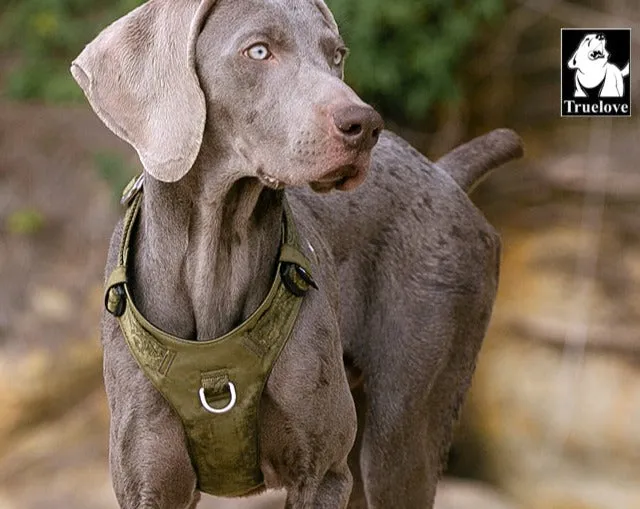Lightweight Harness Army Green M For Dogs