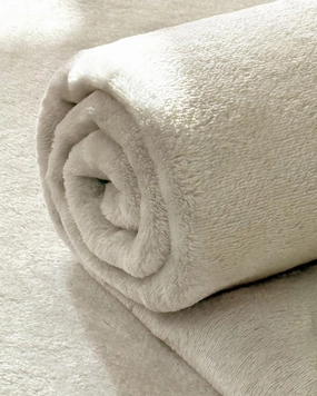 Linen Fleece Blanket Queen Size, Soft Cozy Blankets for Bed and Couch, Machine Washable Luxury Microfiber, Lightweight Portable Plush Blanket for Travel, Camping, Pets, Women, Adults