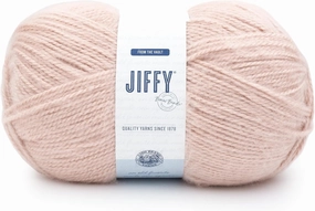 Lion Brand Yarn Jiffy Bonus Bundle, Acrylic Yarn for Crochet, Blush, 1 Pack