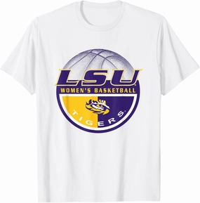 LSU Tigers Women's Basketball Dunk Officially Licensed T-Shirt