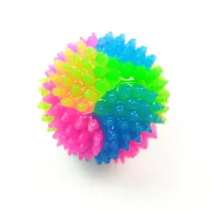 Luminous Tricolor High Stretch Dog Toy Ball