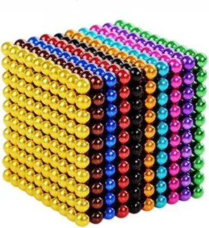 Magnetism Ferrite Assembly Jigsaw Puzzles Desk Toys for Adults Putty Slime Toy ([1001PCS-5 MM-Big])