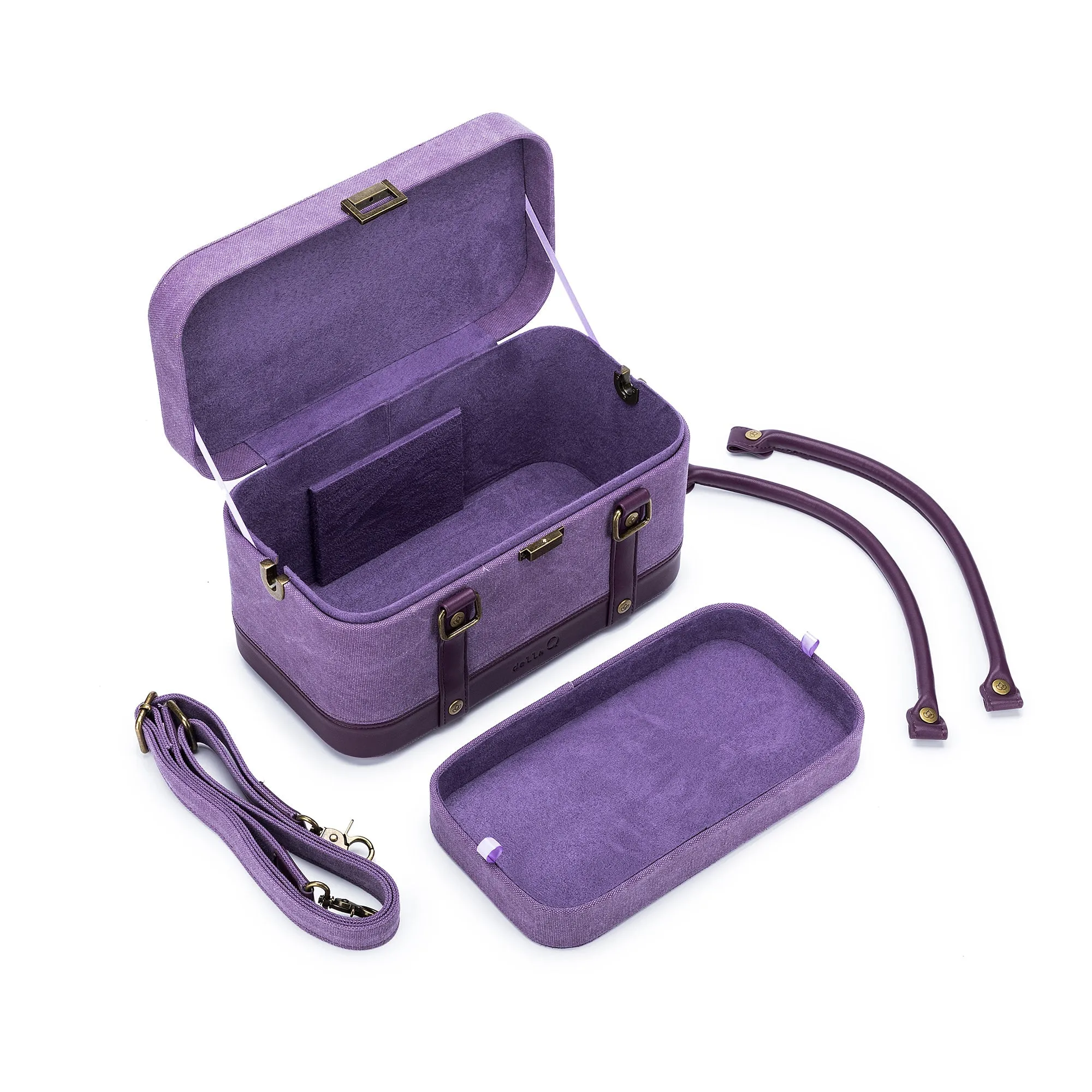 Maker's Train Case | Plum
