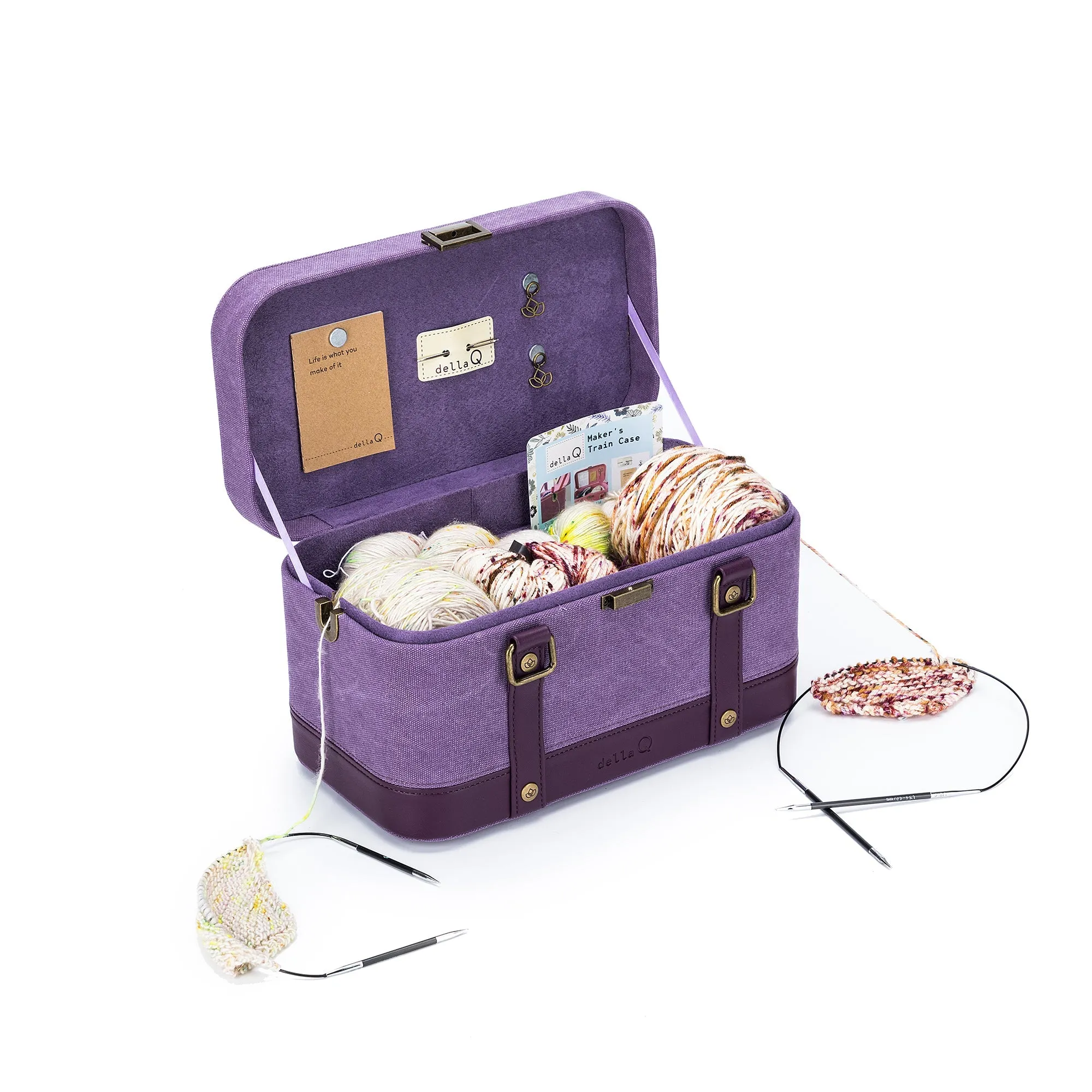 Maker's Train Case | Plum