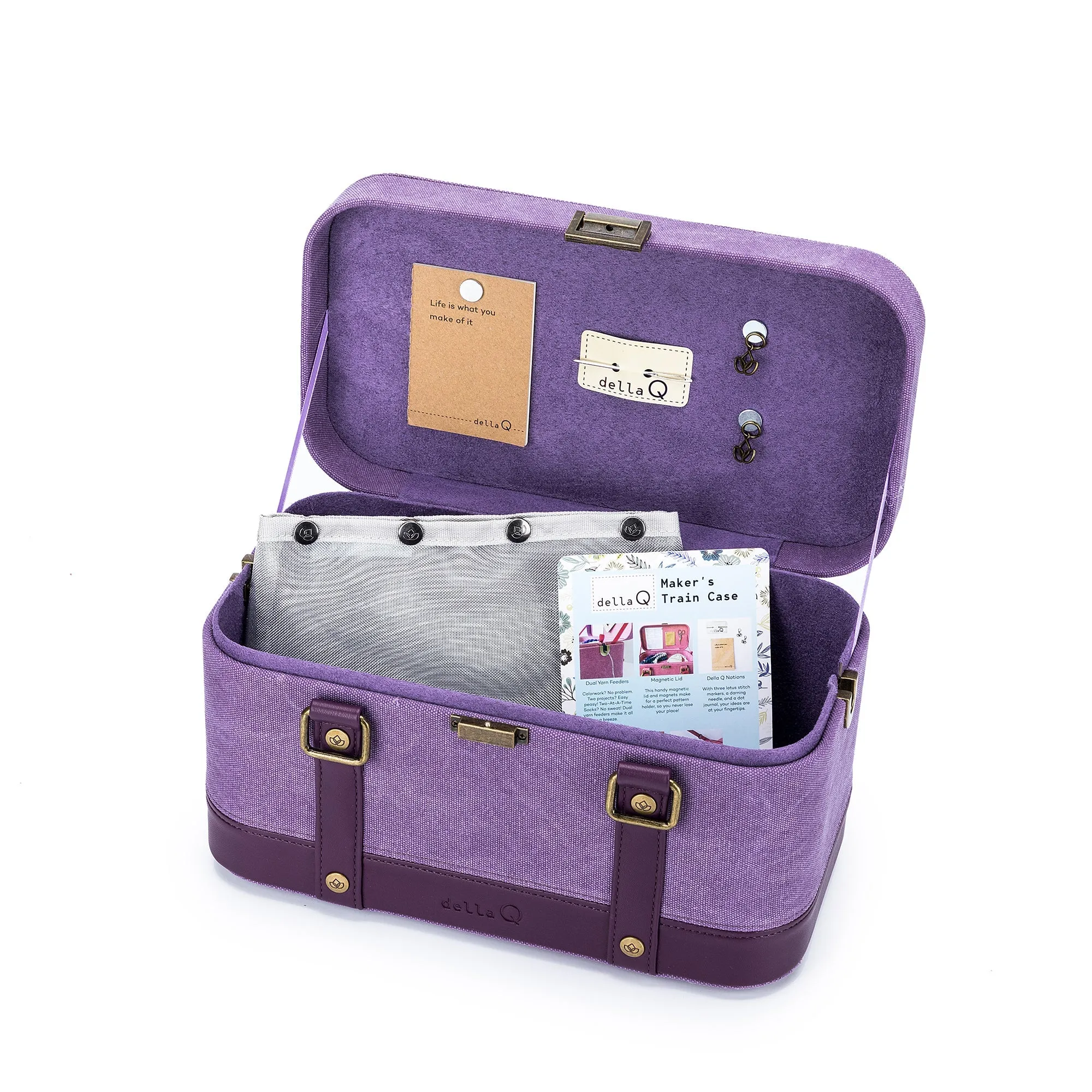 Maker's Train Case | Plum