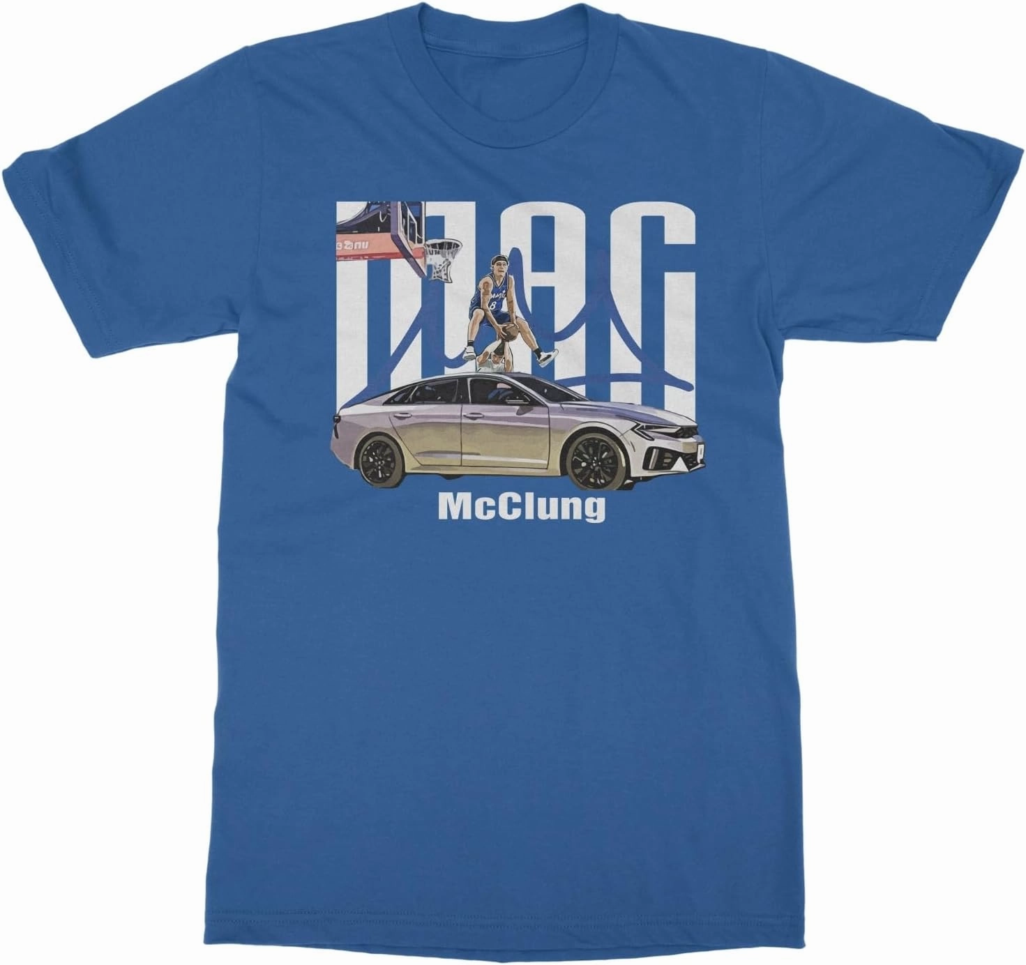 McClung Inspired 2025 Basketball Dunk - Orlando Fans Unisex T-Shirt
