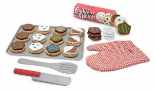 Melissa & Doug Slice and Bake Cookie Set, Wooden Play Food