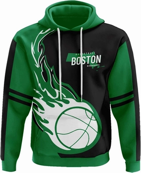 Men's 3D Printed Basketball Hoodies Soft Lightweight Pullover Hooded Sweatshirt Basketball Fans Apparel Team Color Gift