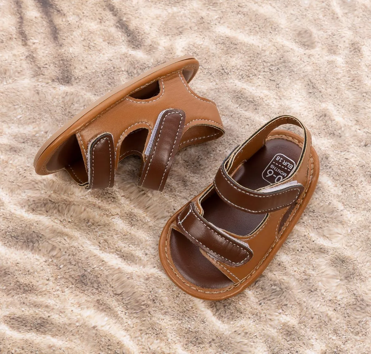Miamooi Infant Baby Boys Girls Summer Beach Sandals Non Slip Soft Rubber Sole Toddler Outdoor Closed-Toe First Walker Shoes