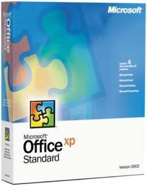 Microsoft Office XP Standard [OLD VERSION]