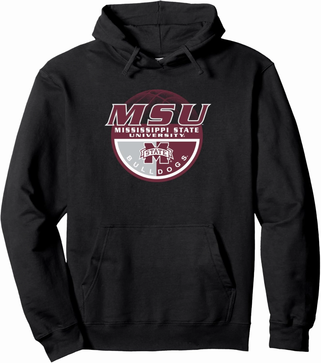 Mississippi State Bulldogs Basketball Dunk Pullover Hoodie