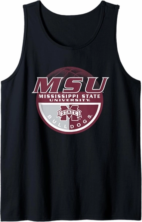 Mississippi State Bulldogs Basketball Dunk Tank Top