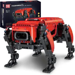 Mould King Robot Dog MK Dynamics Building Kits, MOC Building Blocks Set to Build, Gift for Kids Age 8 /Adult Collections Enthusiasts(936 Pieces with Motor/APP Remote Control)