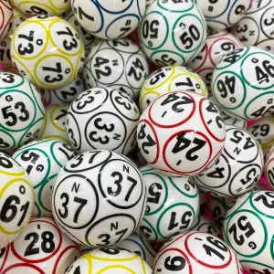 MR CHIPS Professional Casino Grade Bingo Balls - 2, 6 and 12 Sided Coated Ping Pong Style for Electronic Equipment Large Cages Multi-Colored 1.5” (38 mm)