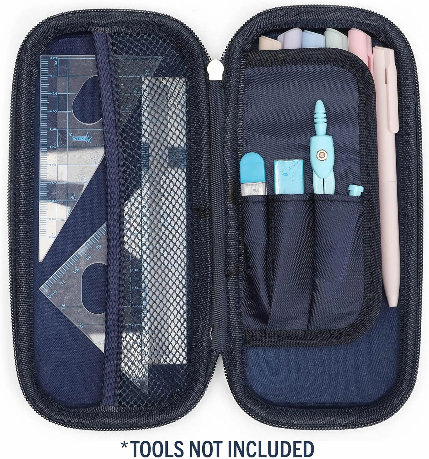 NAUTICA Kids Luggage - 18" Airline Approved Rolling Hardside Upright Carry-on Suitcase Set with Wheels (Pirate Ahoy | 5pc School Set)