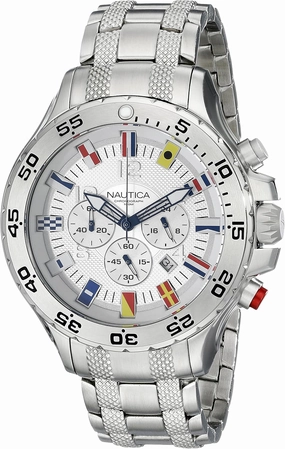Nautica Men's N20503G NST Stainless Steel Watch