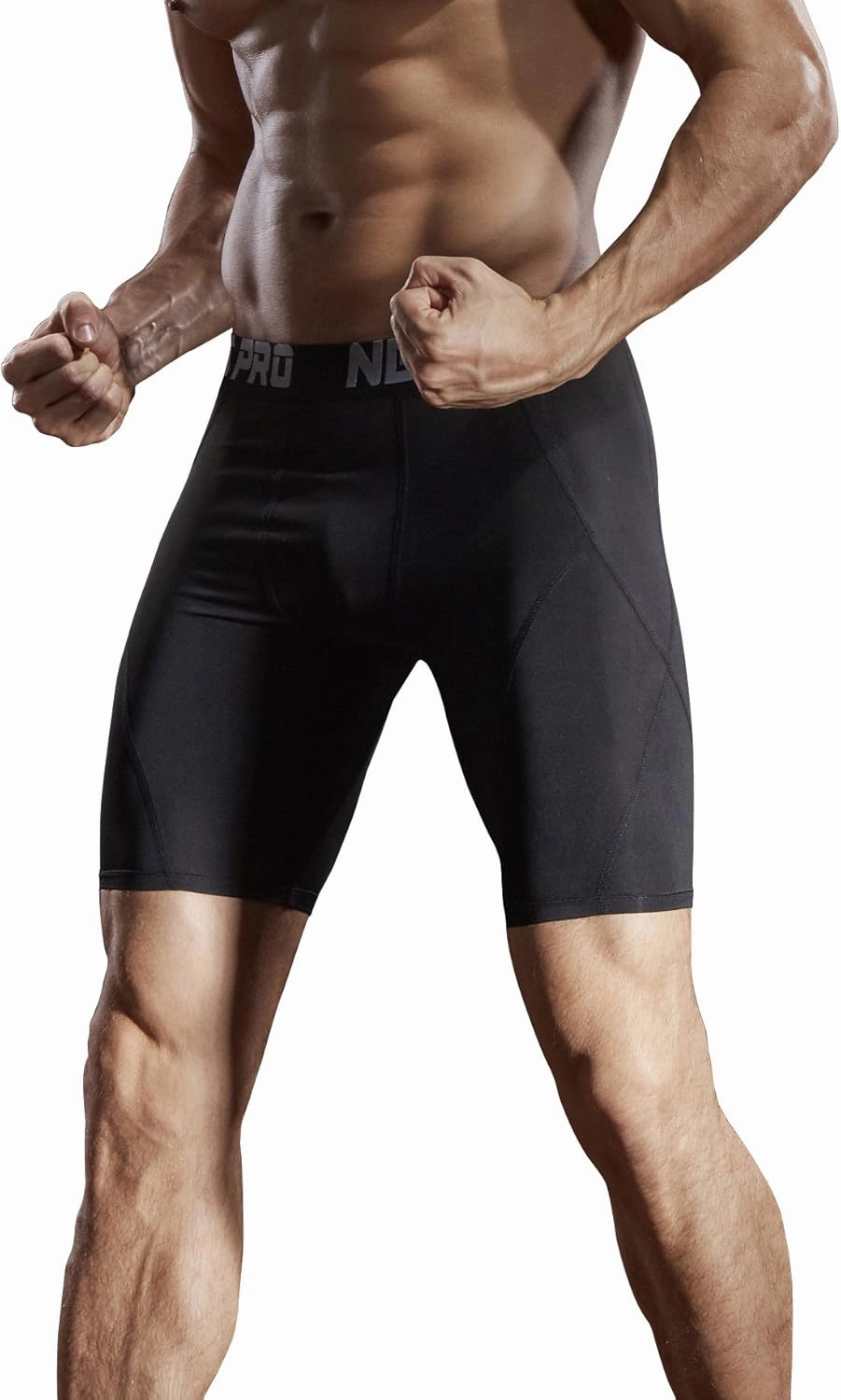 NELEUS Men's Compression Shorts Pack of 3