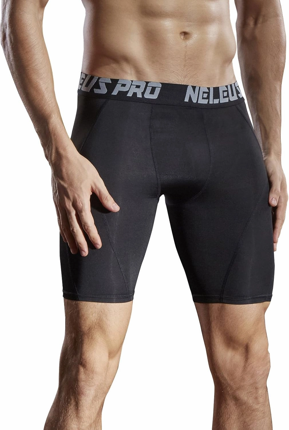 NELEUS Men's Compression Shorts Pack of 3