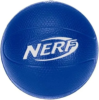 Nerf Mini Over The Door Basketball Hoop - Nerfoop Indoor Basketball Hoop for Kids - Toy Door Basketball Hoop   Mini Foam Basketball Game Set - Perfect for Bedroom Indoor Basketball - Blue
