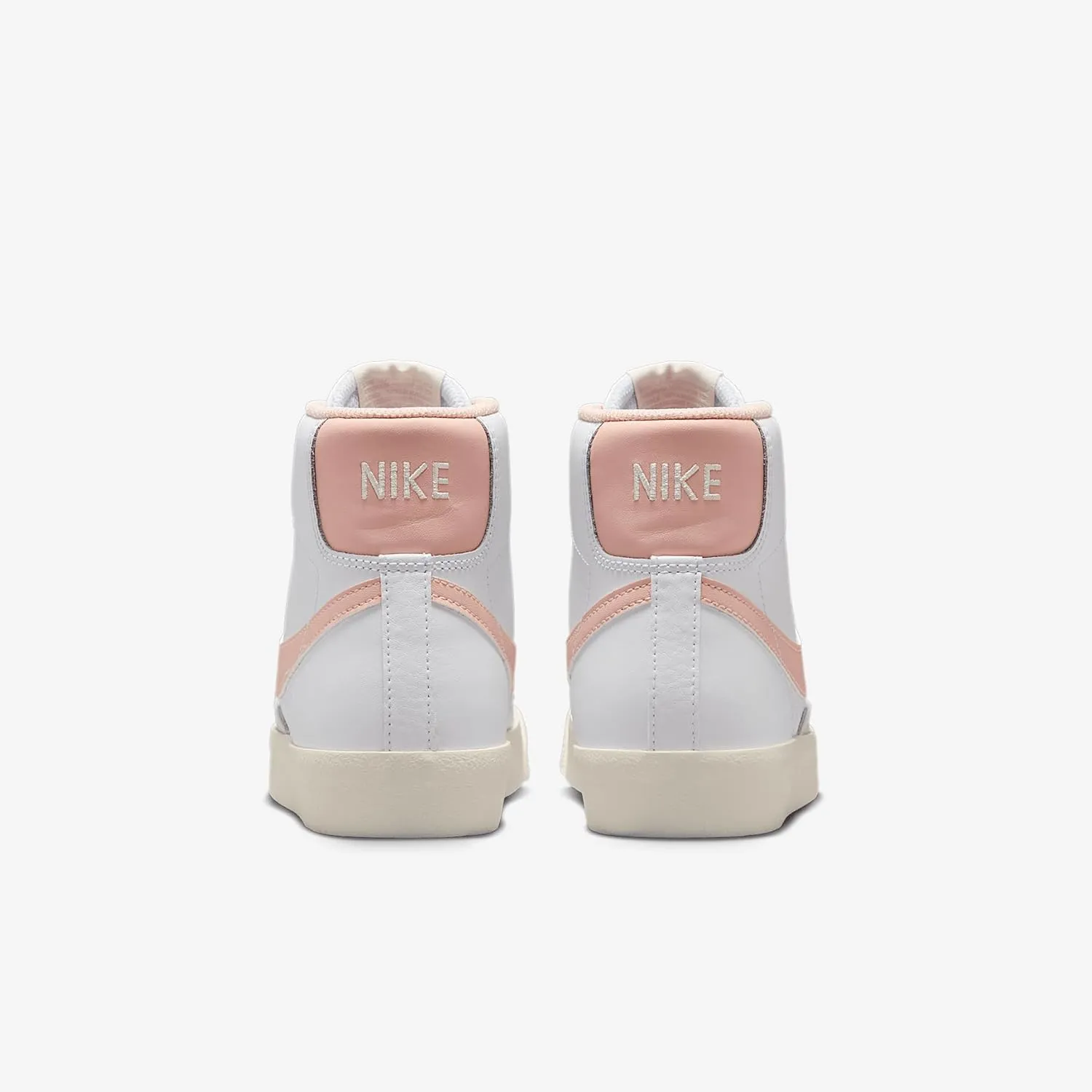 Nike Blazer Mid '77 Big Kids' Shoes (DA4086-128, White/Sail/Echo Pink)