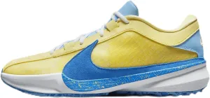 Nike Giannis Freak 5 Men's Basketball Shoes (DX4985-700, Soft Yellow/White/Light Laser Orange) Size 10