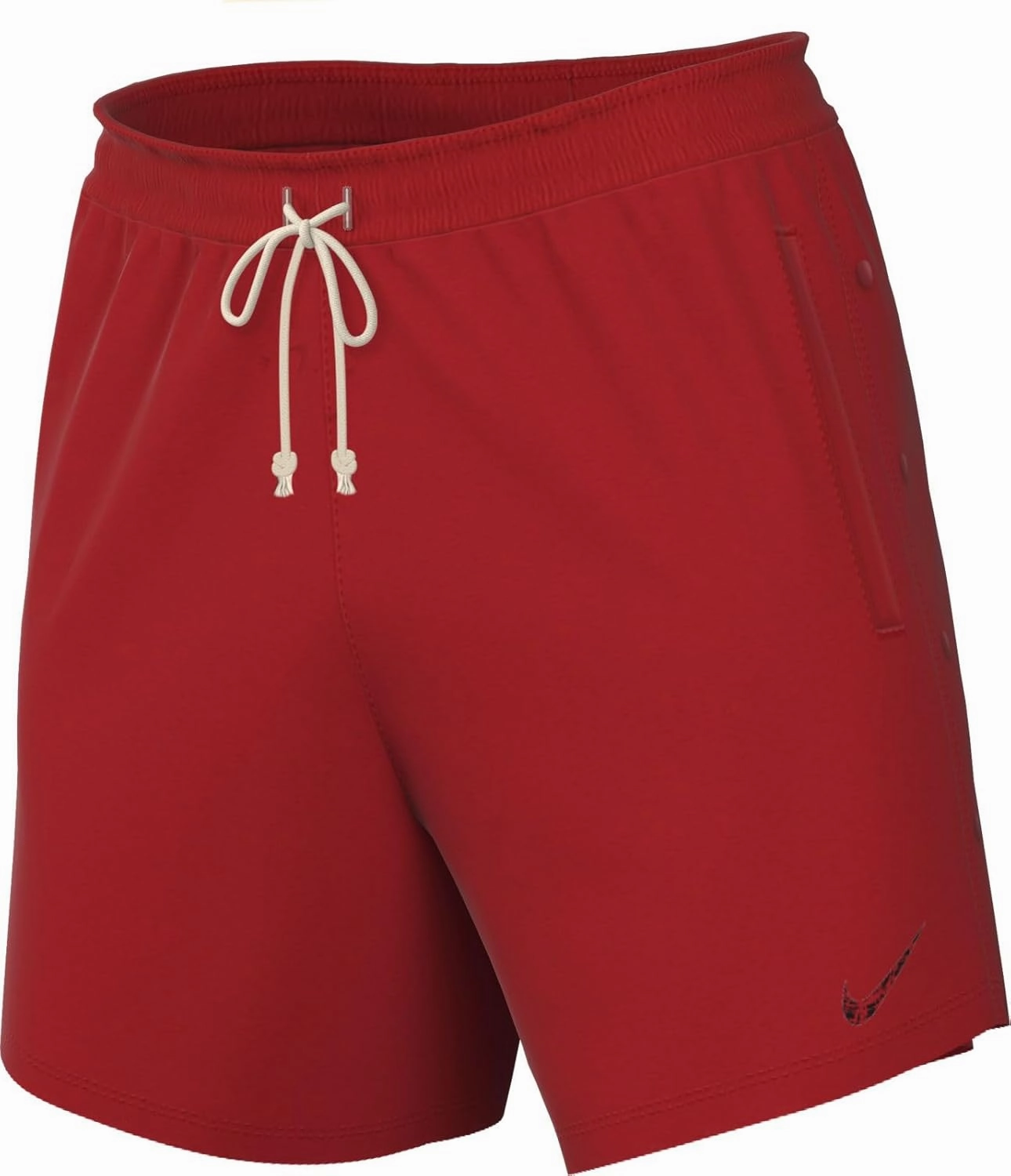 Nike Dri-FIT Standard Issue Men's 8" French Terry Basketball Shorts (University Red/Black, FB6921-657) Size Medium
