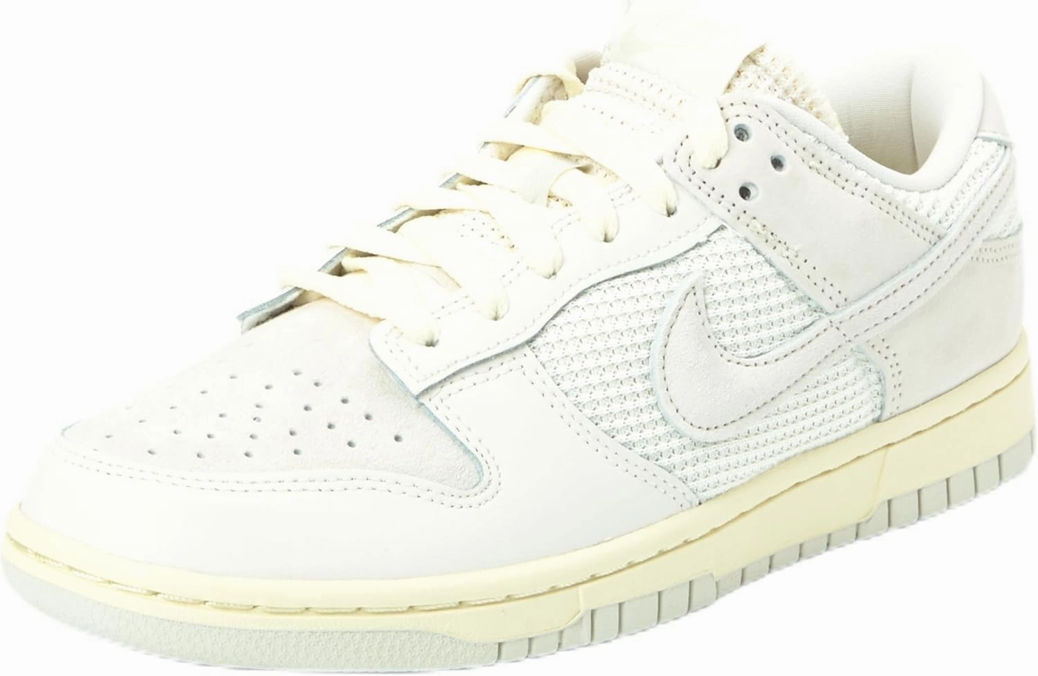 Nike Dunk Low Men's Shoes (HF4297-001, Phantom/Sail/Coconut Milk/Light Bone) Size 5