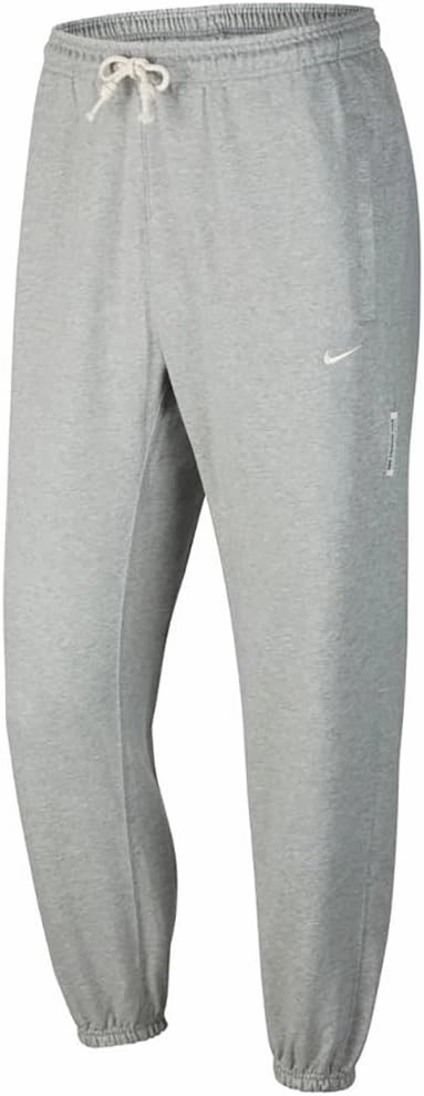 Nike Standard Issue Men's Dri-FIT Basketball Pants (DK Grey Heather/Pale Ivory, CK6365-063) Size 4X-Large Tall