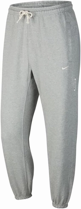 Nike Standard Issue Men's Dri-FIT Basketball Pants (DK Grey Heather/Pale Ivory, CK6365-063) Size 4X-Large Tall