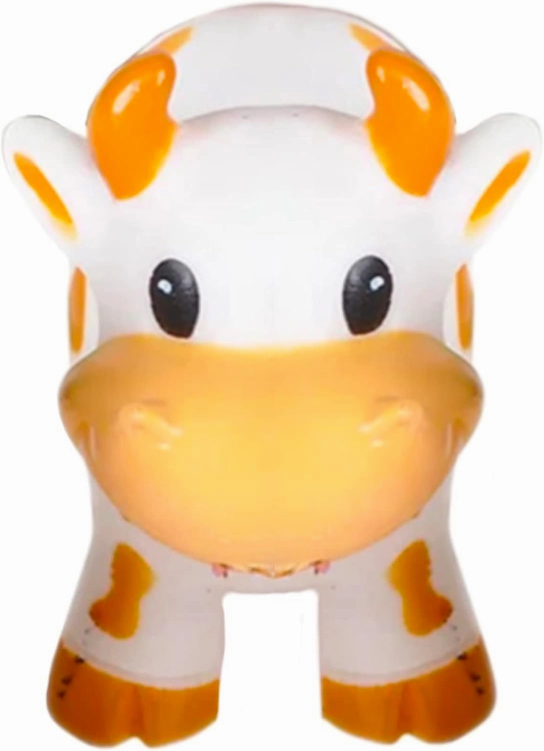 One Dozen (12) 2" Rubber Bath Toy Animals (Cows)
