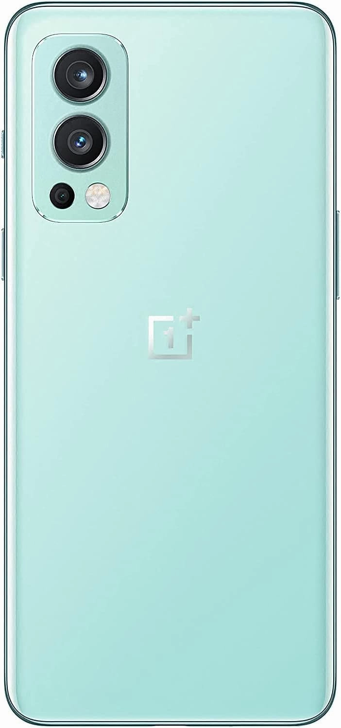OnePlus Nord 2 5G Euro 4G Volte GSM Global 128GB   8GB 50MP Triple Camera NFC Dual Sim International Version (w/Fast Car Charger Bundle) (Blue Haze)