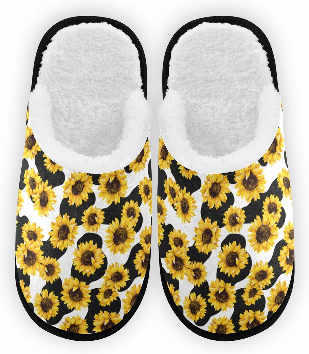 Panda Bear Slippers, Soft Memory Foam Non-Slip Indoor House Slippers Home Shoes for Bedroom Hotel Travel Spa