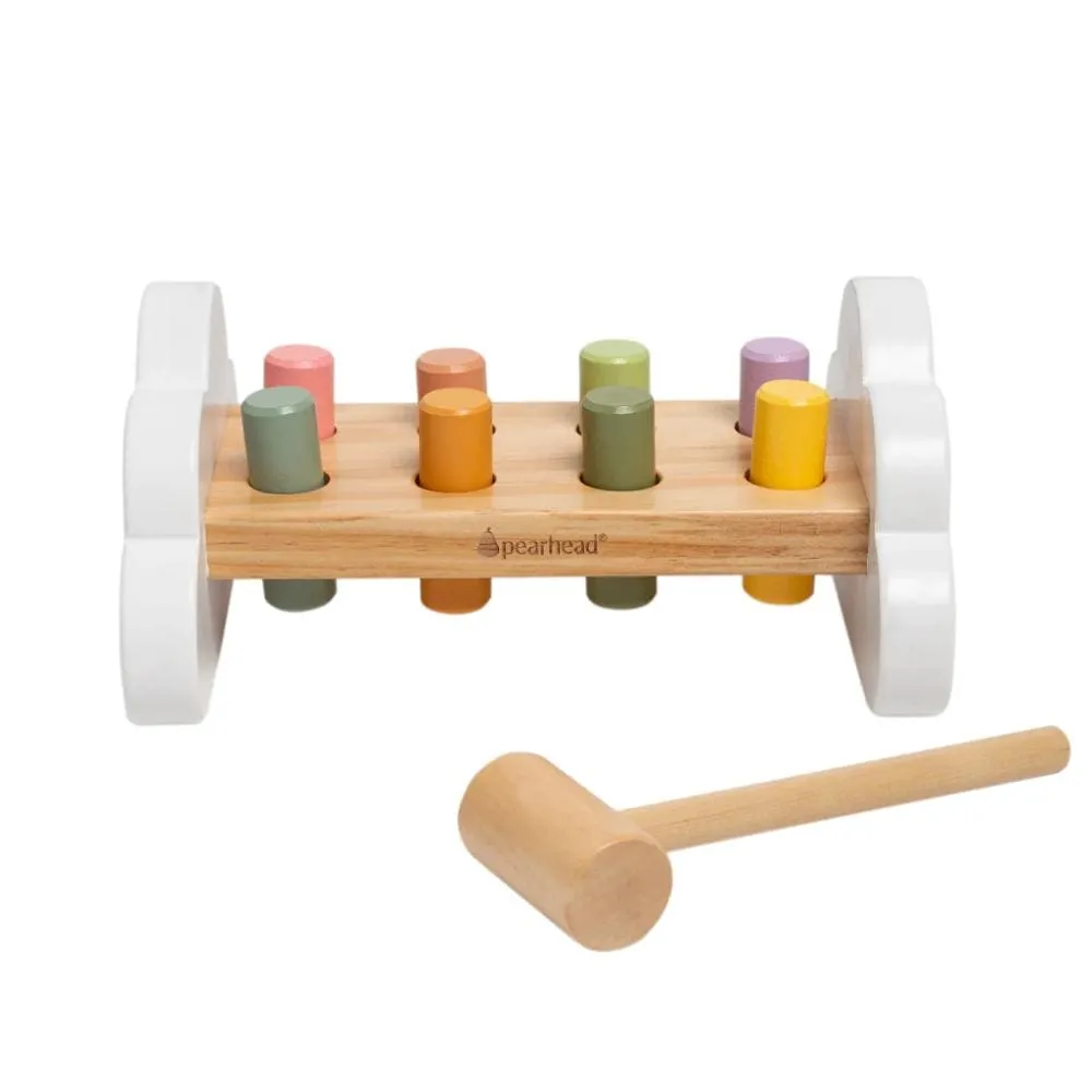 Pearhead Wooden Hammer And Bench