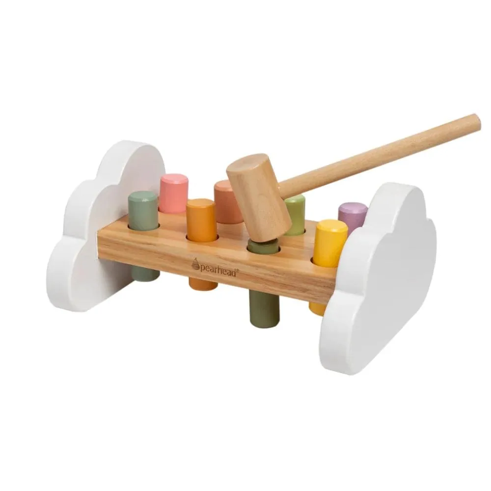 Pearhead Wooden Hammer And Bench