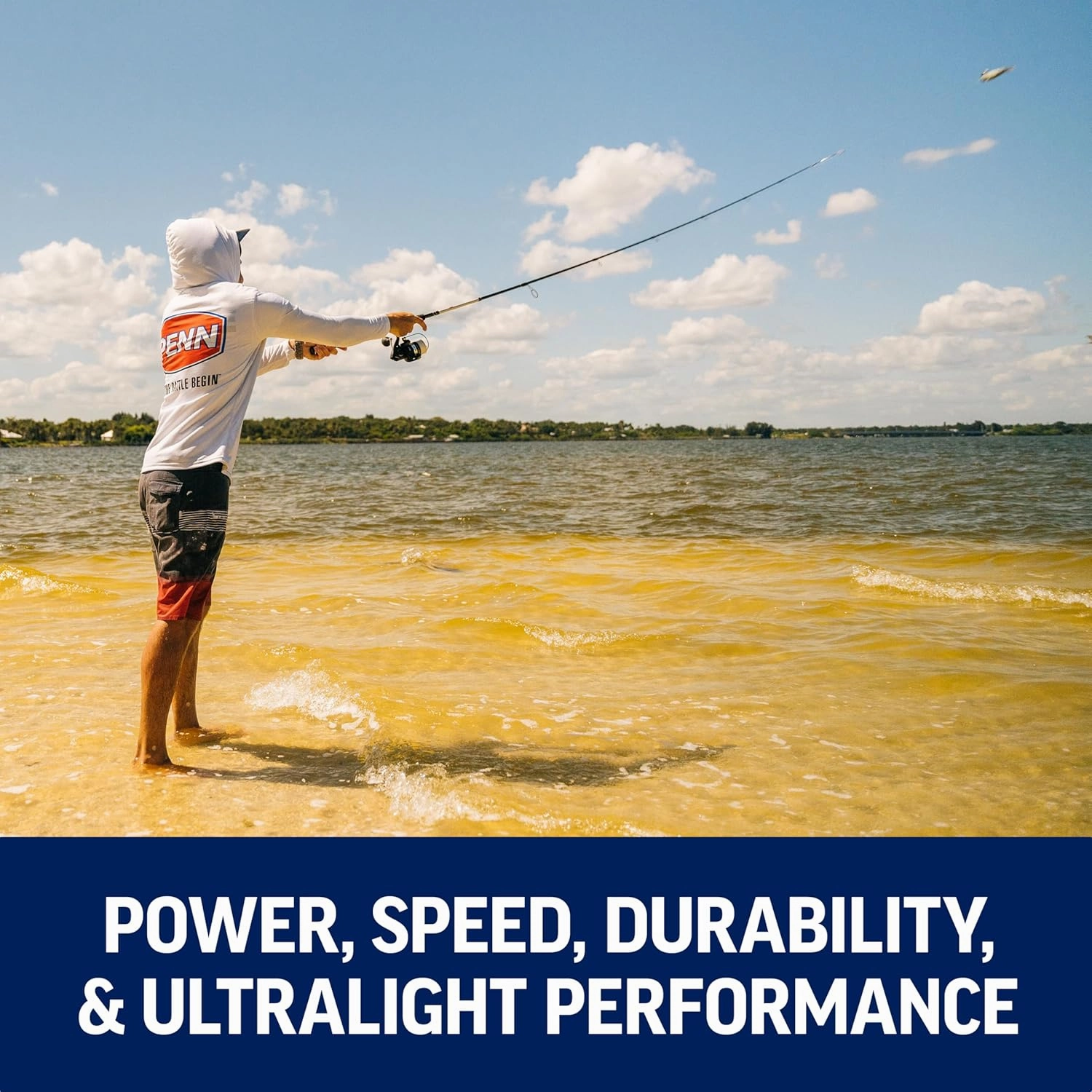 PENN Pursuit III & Pursuit IV Spinning Reel and Fishing Rod Combo