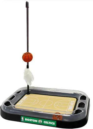 Pets First Boston Celtics Basketball Cat Scratcher Toy 14 x 11