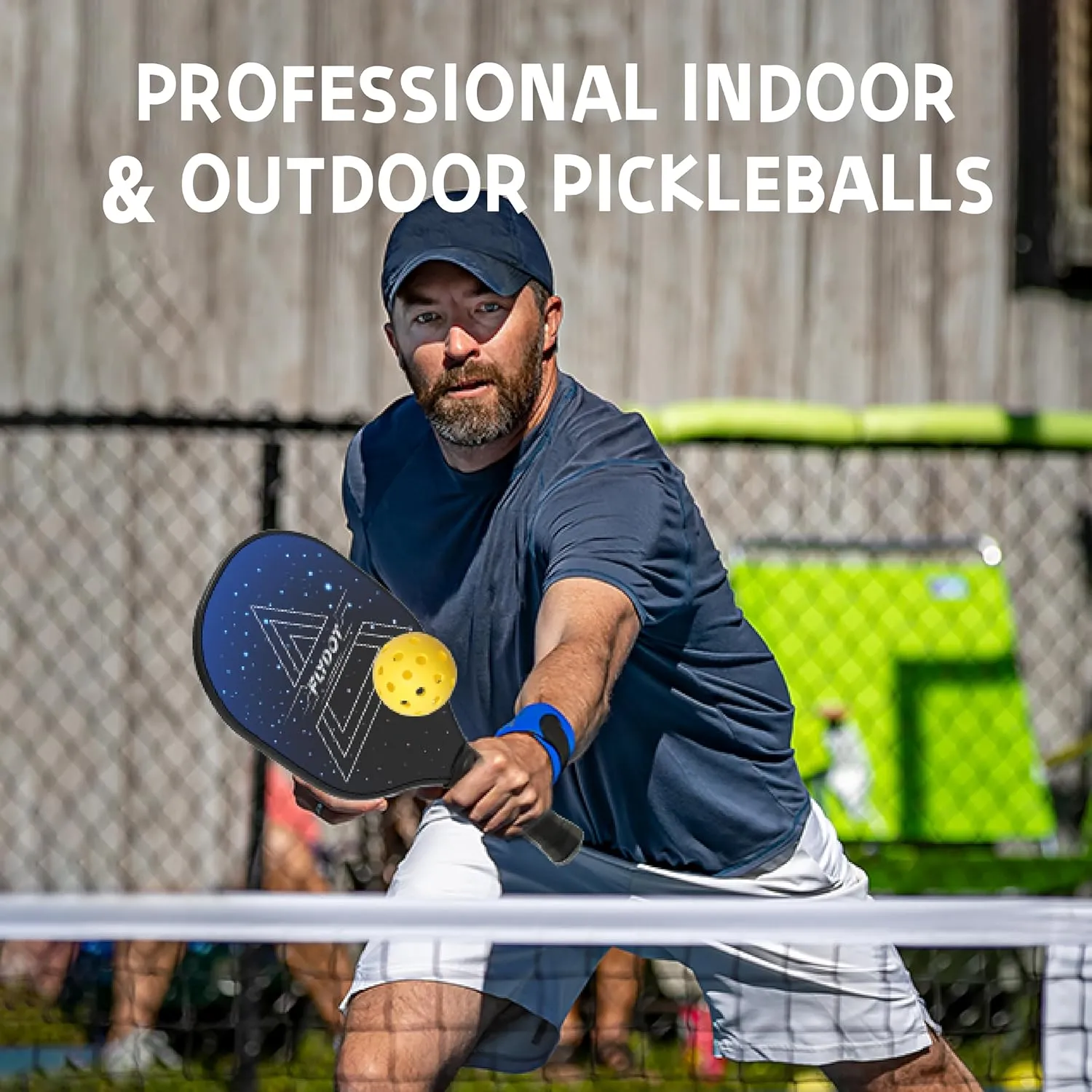 Pickleball Paddles Set of 4,USAPA Approved,4 Indoor&Outdoor Pickleball Balls, Carrying Bag, 4 Cooling Towels,4 Pack Paddles,Pickleball Paddles Pack Gifts for Beginner&Pro