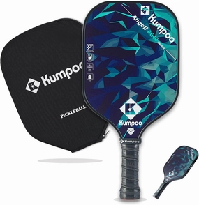 Pickleball Paddle, Carbon Fiber Pickleball Racket Lightweight with Fiberglass and PP Honeycomb Core, Large Sweet Spot Pickle Ball Racquet Set with Cover, Pickleball Gifts for Beginners