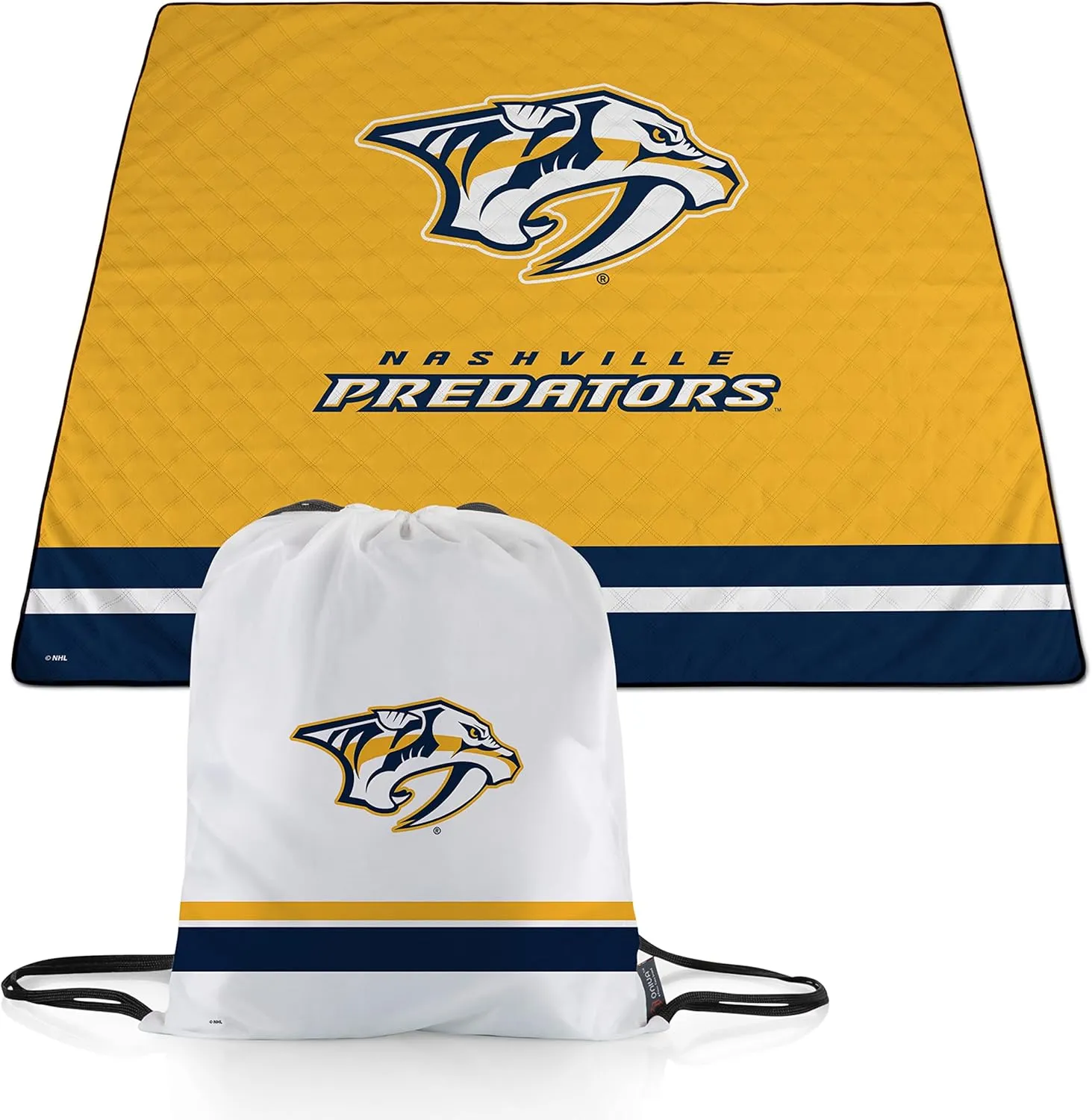 PICNIC TIME NHL Unisex-Adult NHL Picnic Blanket, Lightweight Beach Blanket, Machine Washable, Outdoor Blanket