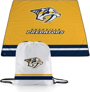 PICNIC TIME NHL Unisex-Adult NHL Picnic Blanket, Lightweight Beach Blanket, Machine Washable, Outdoor Blanket