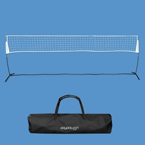 Play Platoon Portable Volleyball Net Set for Backyard - Indoor Outdoor Volley Ball Nets for Travel, Beach, Home, Park - Easy to Assemble with Poles and Carry Case Included