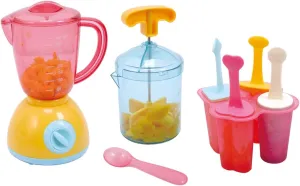 PlayGo My Ice Works 4 Set Shaped ICES Form with ICES Sticks Included Pretend Play for Toddlers & Kids (6315)