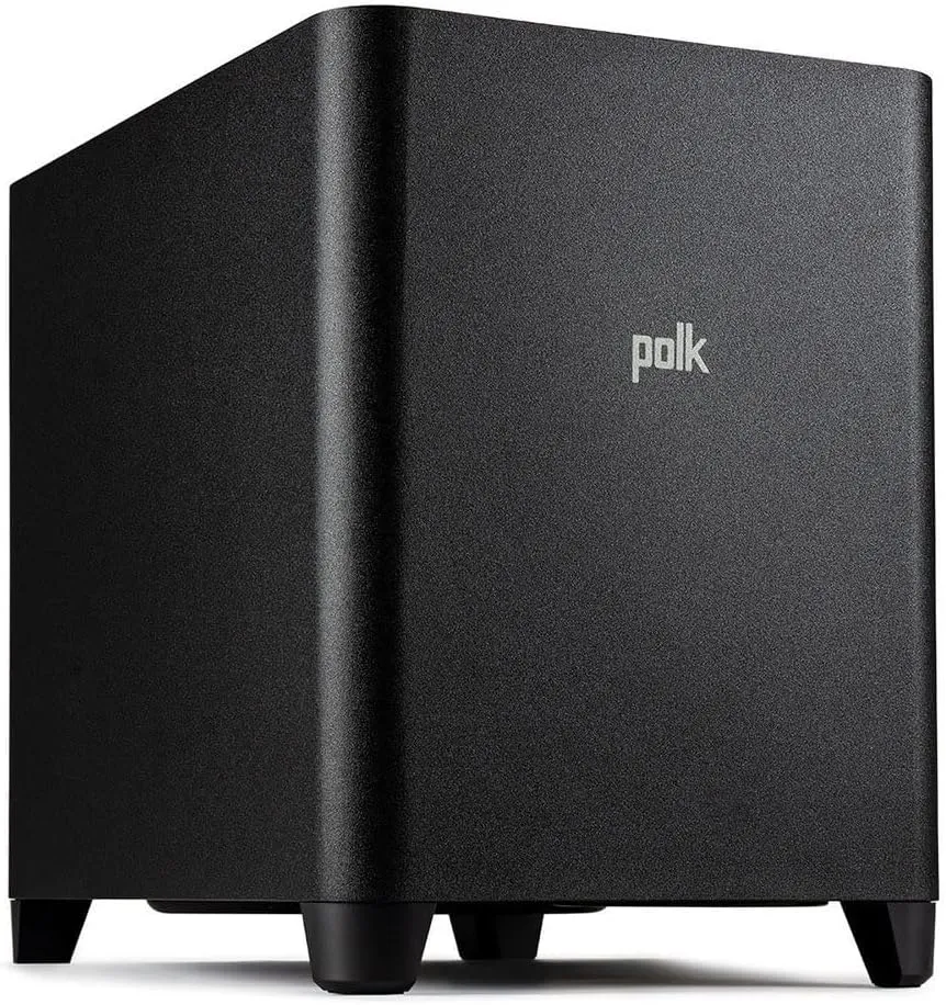 Polk Audio MagniFi Max AX SR 7.1.2 Channel Sound Bar with 10" Wireless Subwoofer & SR2 Surround Speakers, Dolby Atmos and DTS:X Certified, Polk's Patented VoiceAdjust & SDA Technologies, Black